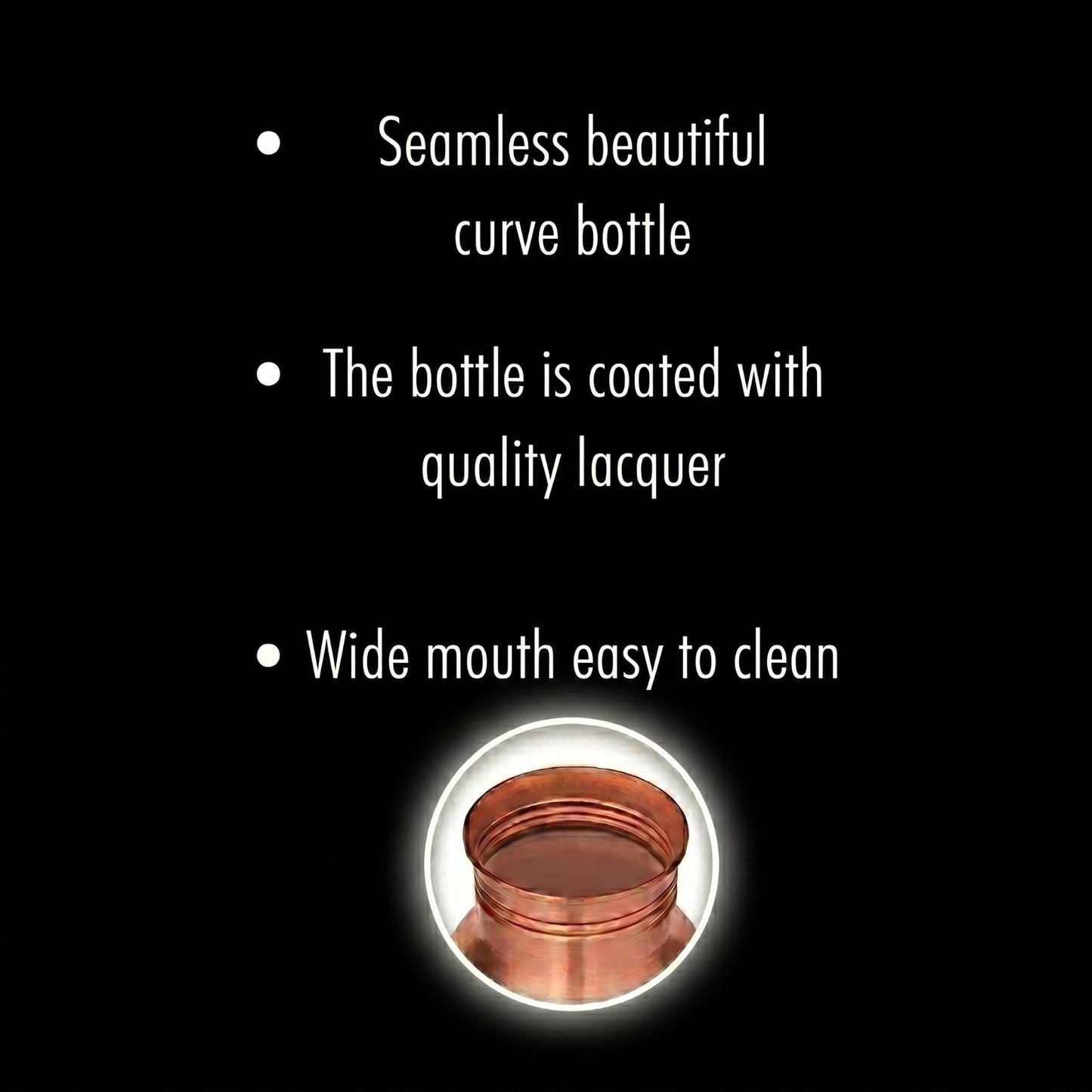 Milton Charge 1000 Pure Copper Water Bottle 850ml | Leak Proof BPA Free Copper Bottle for Home, Office & Gym